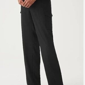 J. Jill Easy-Care Straight-Leg Cargo Trousers Size M Classic & Comfortable NEW
